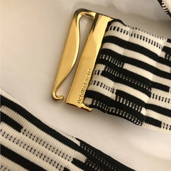 Victoria Secret Black and White Two Piece Bathing Suit - Picture 6 of 12